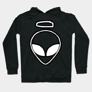 Alien Head Saint Design Hoodie